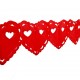 Red Heart paper bunting