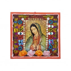 Niche Vierge de Guadalupe Rouge