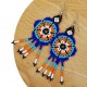 Blue Flower Earrings