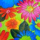 Green Jamaica oilcloth