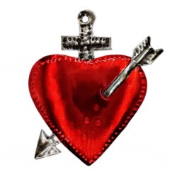 Pierced sacred heart