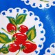 Royal blue Granadas oilcloth