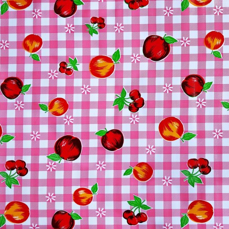 Toile cirée Frutal Rose