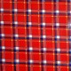 Red Plaid oilcloth