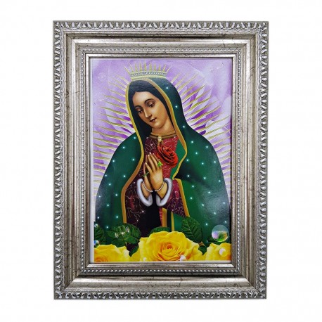 Rosas Virgin de Guadalupe framed print