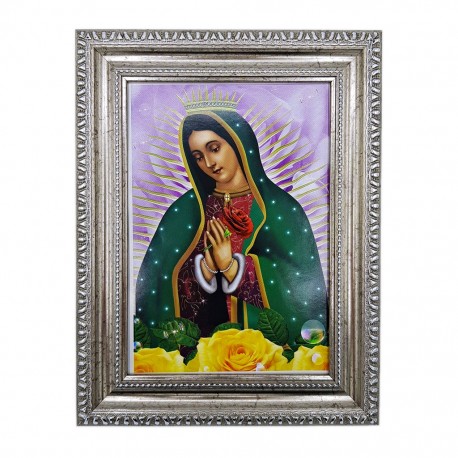 Rosas Virgin de Guadalupe framed print