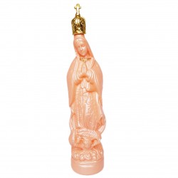 Botella Virgen de Guadalupe Durazno