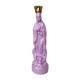 Botella Virgen de Guadalupe pequeña Morado