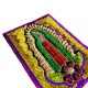 Rectangle Virgin of Guadalupe sequin patch