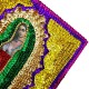 Patch sequins Vierge de Guadalupe Rectangle