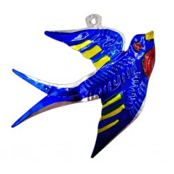 Figura de hojalata Golondrina