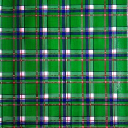 Pine Plaid oilcloth