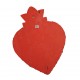 Red Milagros heart