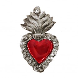 Flaming sacred heart