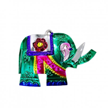 Elephant Tin ornament