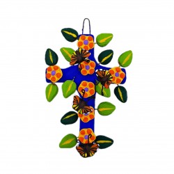 Small flowery cross