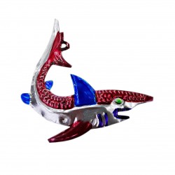 Shark Tin ornament