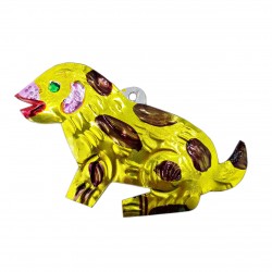 Figura de hojalata Perro