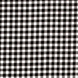 Black Gingham Oilcloth roll