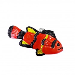 Décoration en étain Perroquet