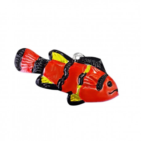 Décoration en étain Perroquet