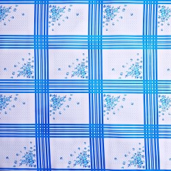 Blue Sutil oilcloth