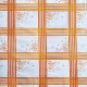 Orange Sutil oilcloth