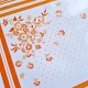 Orange Sutil oilcloth