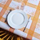 Orange Sutil oilcloth