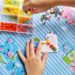 Wachstuch Nostalgia Blau