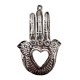 Doves Hamsa hand