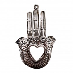 Doves Hamsa hand