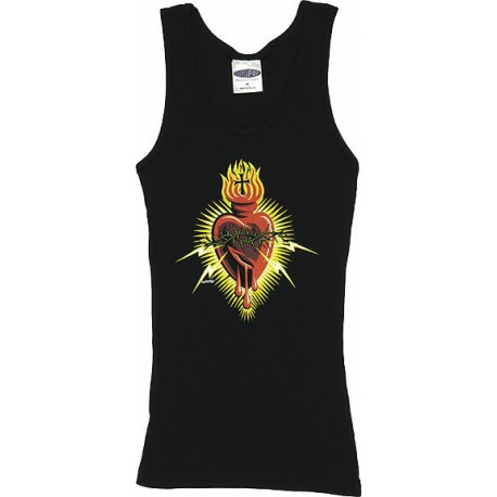 T-shirt femme Electric heart