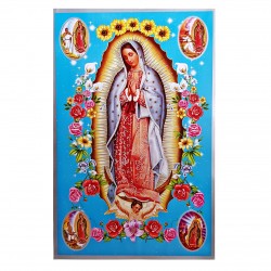 Girasoles Virgin de Guadalupe Poster