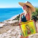 Yellow Guadalupe market bag