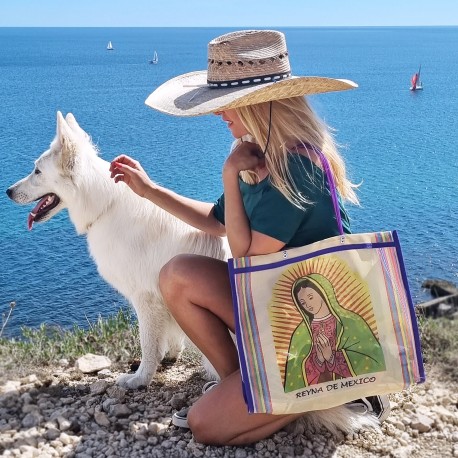 Cabas Guadalupe Jaune