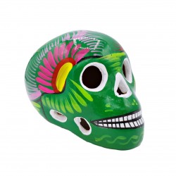 Calavera mexicaine Vert