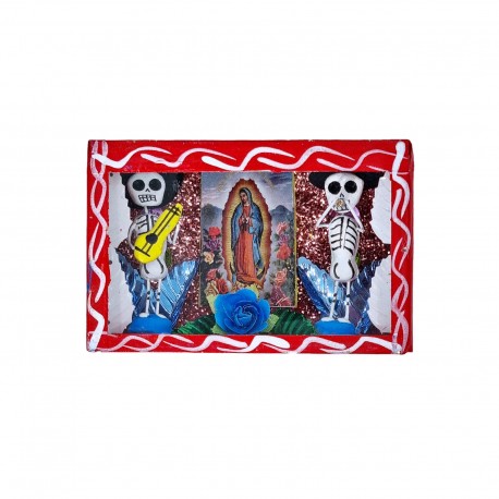 Cajita de calaveras La Lupita