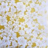 Wachstuch Flores Gold