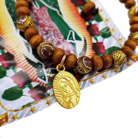 Guadalupe Rosary bracelet
