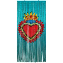 Cortina de puerta Sagrado corazón