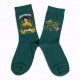 Green Frida Kahlo Socks