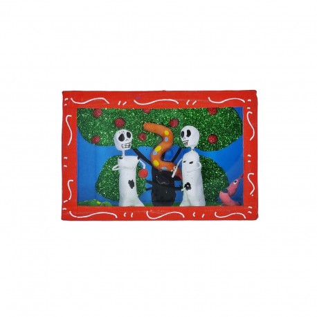 Boîte vitrine Ange et diable