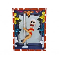 Large Pole dance Diorama box