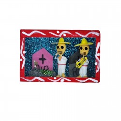 Cajita de calaveras El funeral