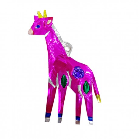 Décoration en étain Perroquet