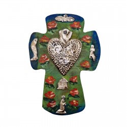 Sacred heart Milagro cross