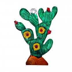 Décoration en étain Cactus