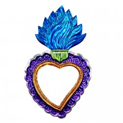 Lace Sacred heart mirror