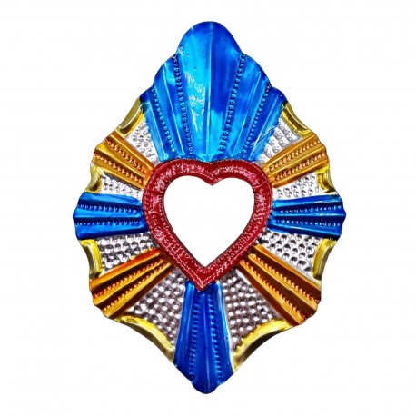 Espejo corazón radiante